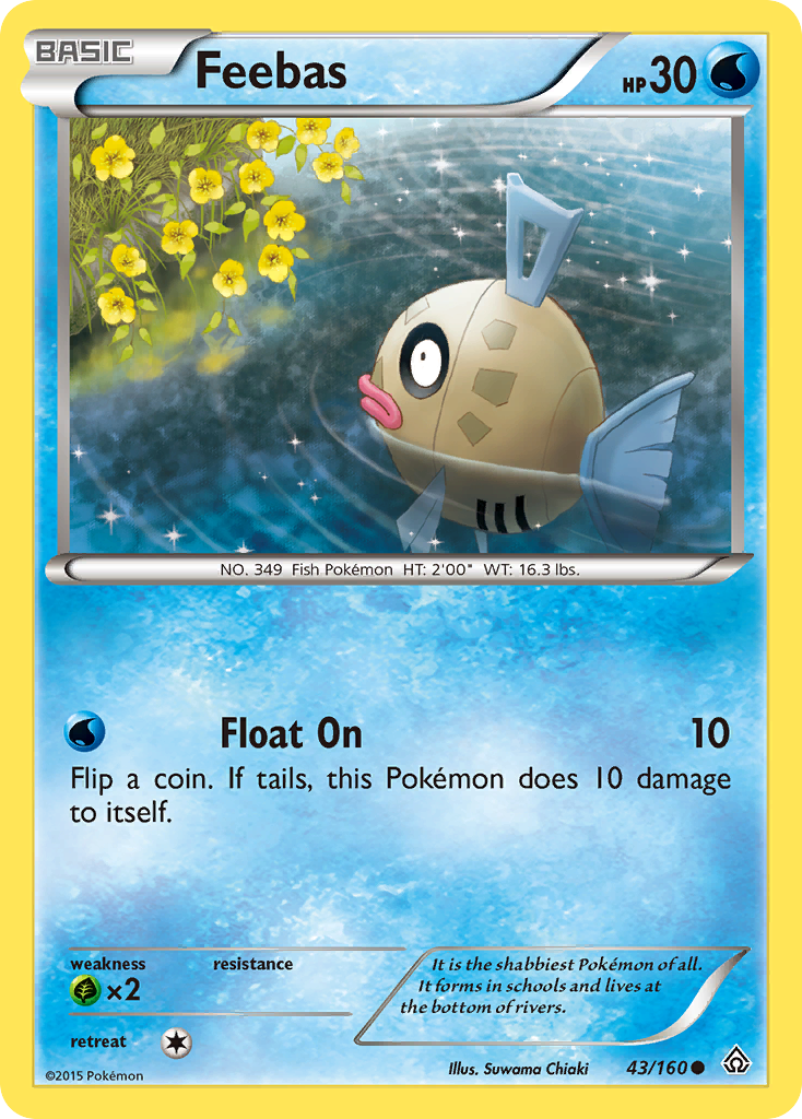 Feebas (43/160) [XY: Primal Clash] | Exor Games Dartmouth