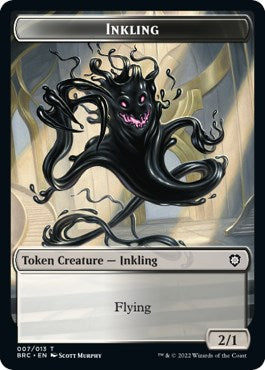 Mishra's Warform // Inkling Double-Sided Token [The Brothers' War Commander Tokens] | Exor Games Dartmouth