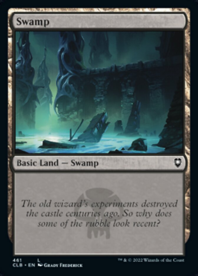 Swamp (461) [Commander Legends: Battle for Baldur's Gate] | Exor Games Dartmouth