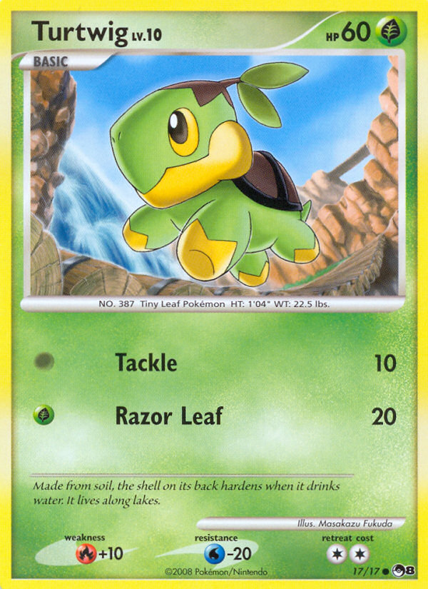 Turtwig (17/17) [POP Series 8] | Exor Games Dartmouth