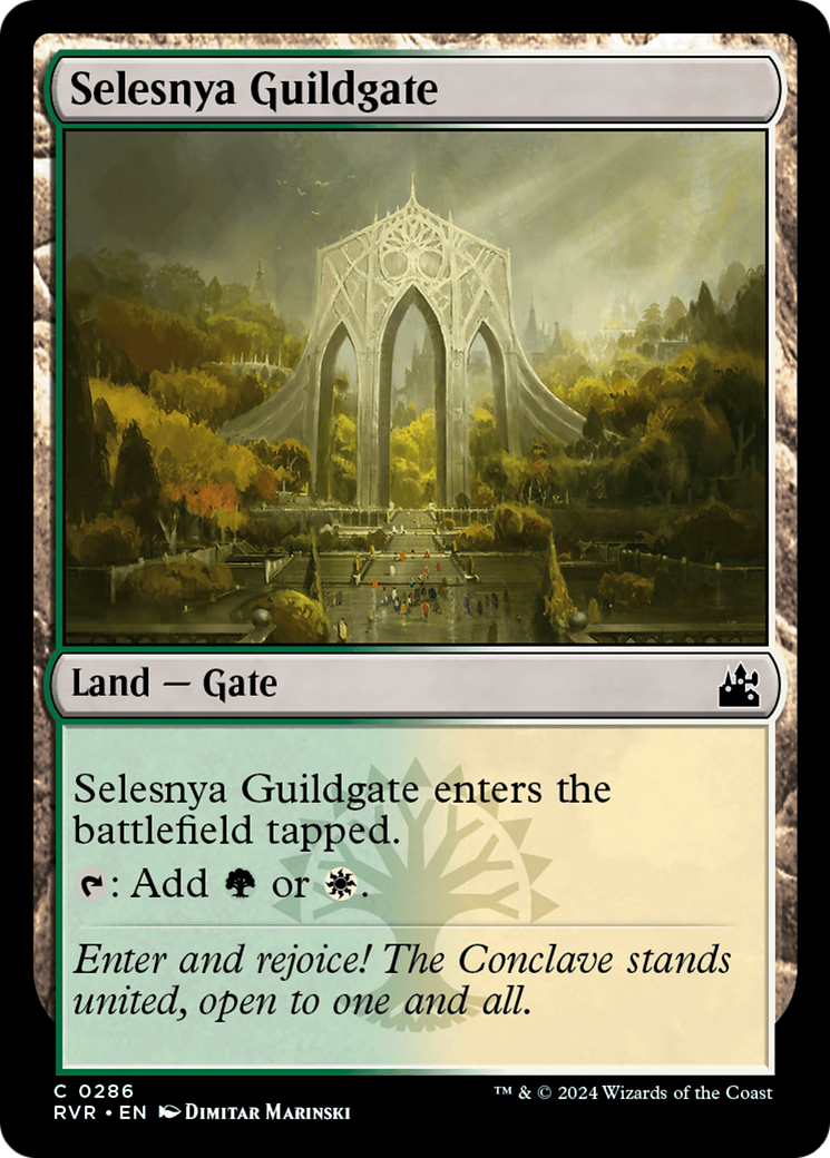 Selesnya Guildgate [Ravnica Remastered] | Exor Games Dartmouth