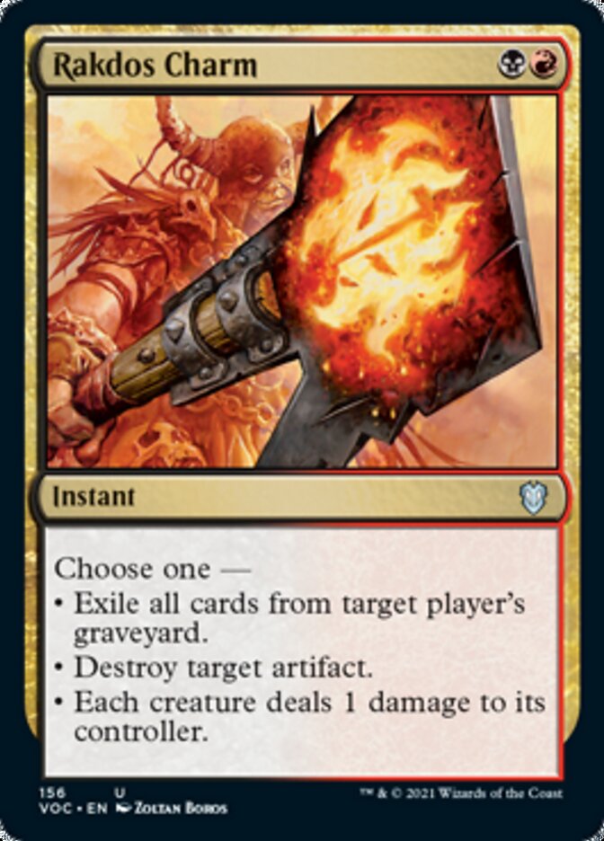 Rakdos Charm [Innistrad: Crimson Vow Commander] | Exor Games Dartmouth