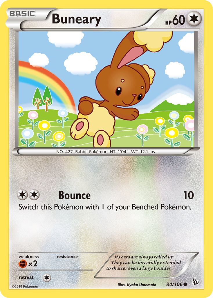 Buneary (84/106) [XY: Flashfire] | Exor Games Dartmouth