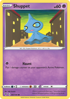 Shuppet (067/185) [Sword & Shield: Vivid Voltage] | Exor Games Dartmouth