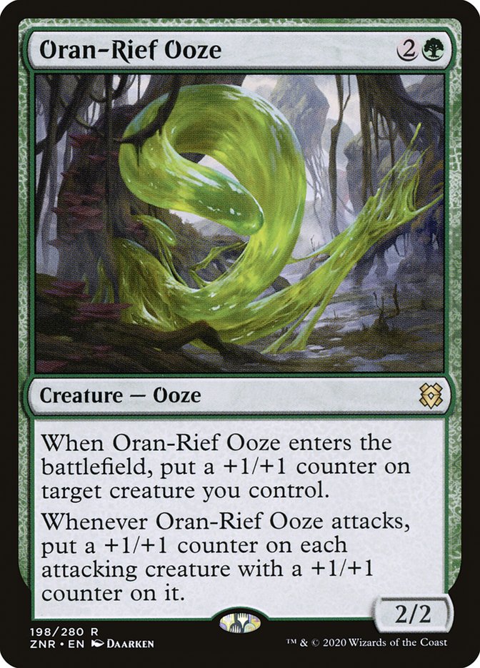 Oran-Rief Ooze [Zendikar Rising] | Exor Games Dartmouth