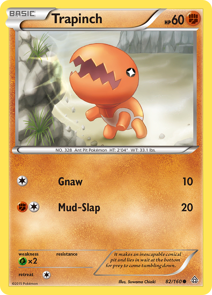 Trapinch (82/160) [XY: Primal Clash] | Exor Games Dartmouth