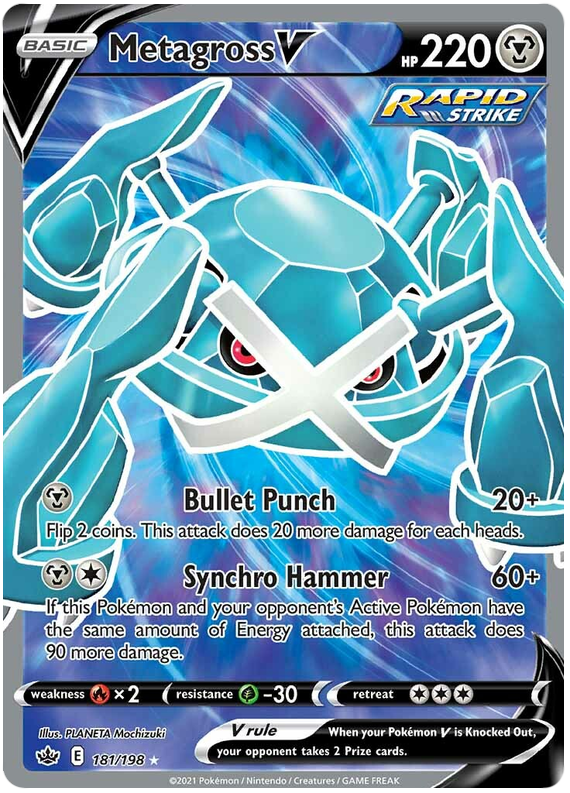 Metagross V (181/198) [Sword & Shield: Chilling Reign] | Exor Games Dartmouth