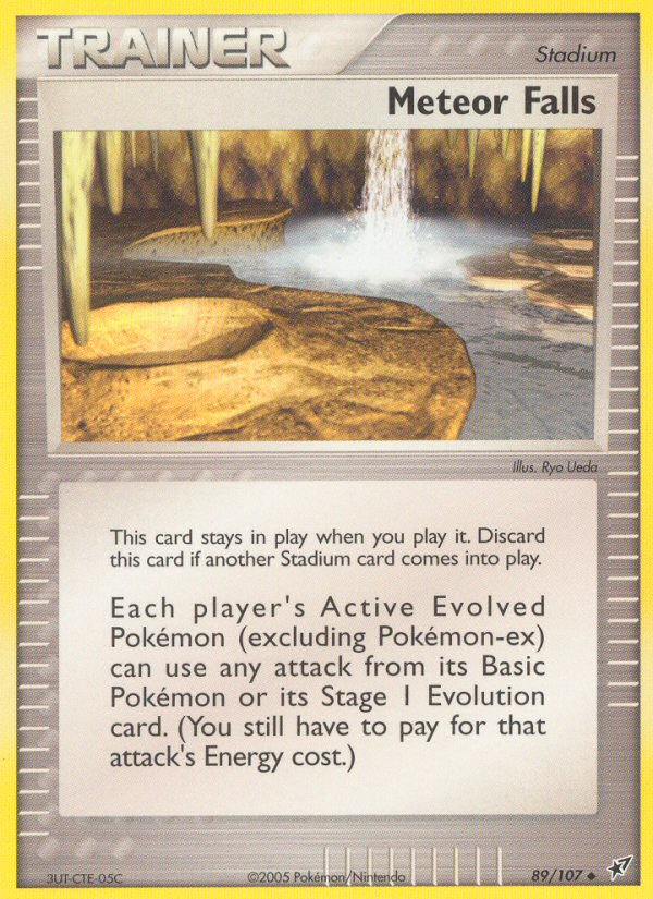 Meteor Falls (89/107) [EX: Deoxys] | Exor Games Dartmouth