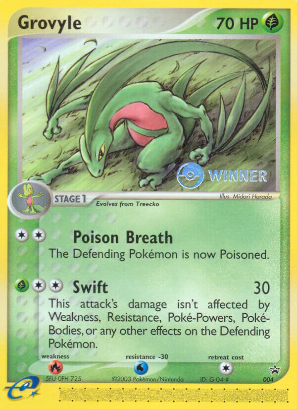 Grovyle (004) [Nintendo: Black Star Promos] | Exor Games Dartmouth