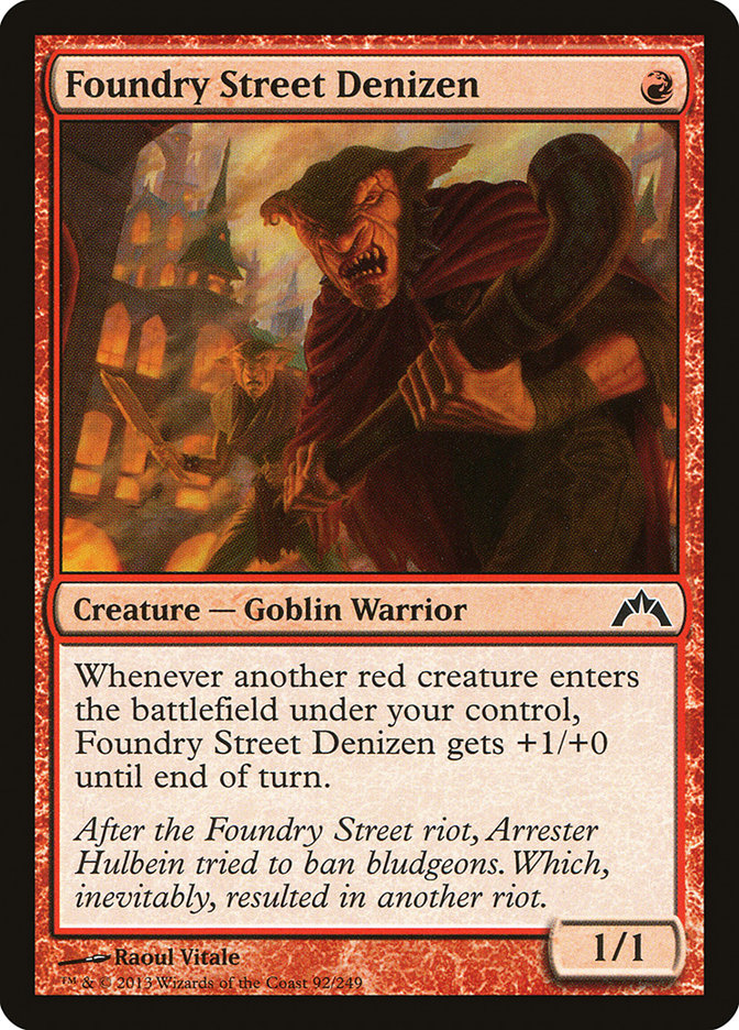 Foundry Street Denizen [Gatecrash] | Exor Games Dartmouth