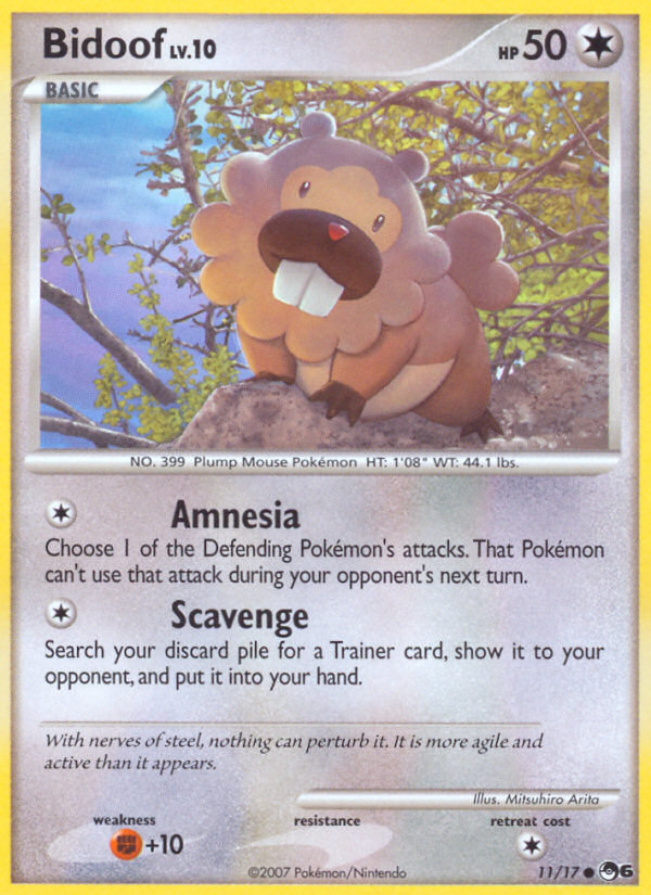 Bidoof (11/17) [POP Series 6] | Exor Games Dartmouth