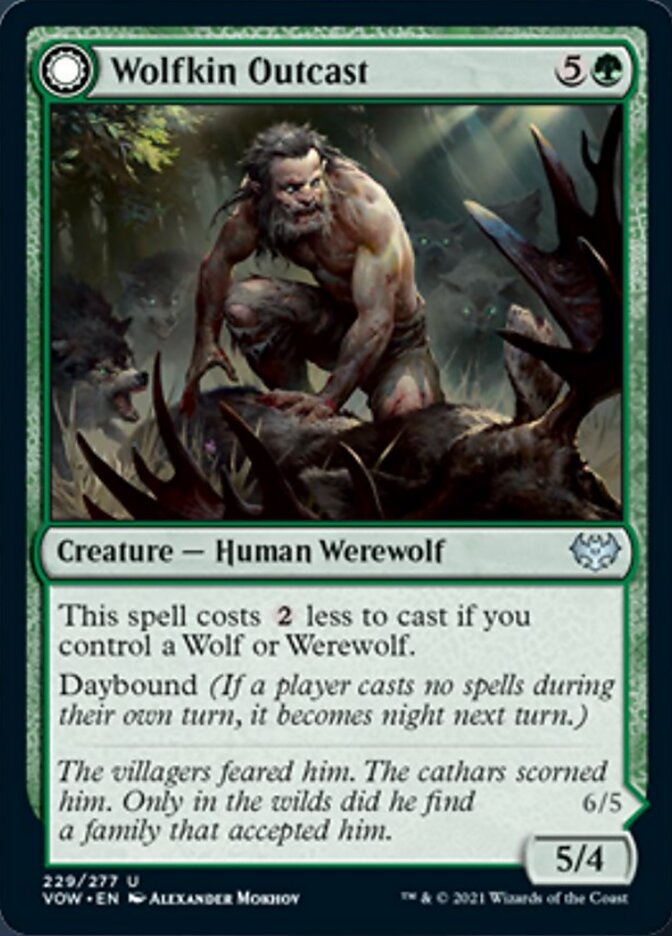 Wolfkin Outcast // Wedding Crasher [Innistrad: Crimson Vow] | Exor Games Dartmouth