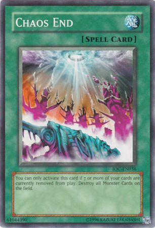 Chaos End [IOC-EN036] Common | Exor Games Dartmouth