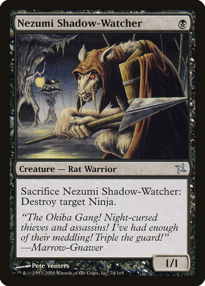 Nezumi Shadow-Watcher [Betrayers of Kamigawa] | Exor Games Dartmouth