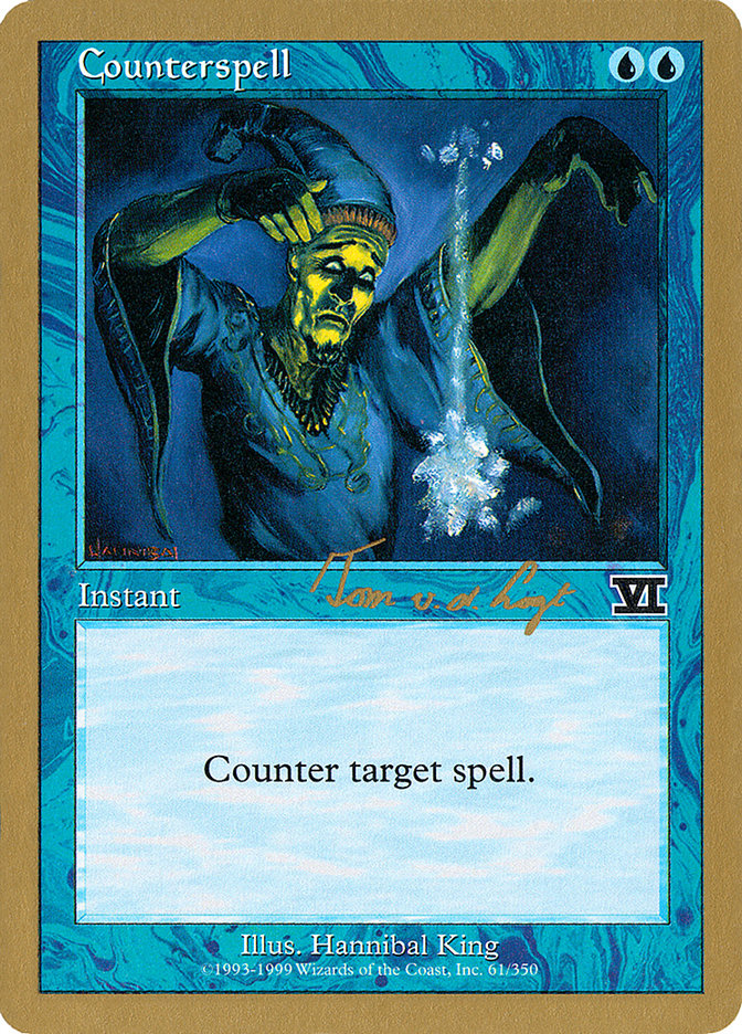 Counterspell (Tom van de Logt) [World Championship Decks 2000] | Exor Games Dartmouth