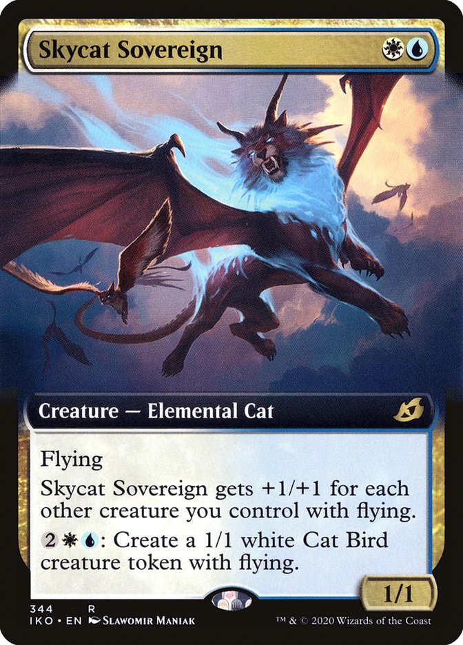 Skycat Sovereign (Extended Art) [Ikoria: Lair of Behemoths] | Exor Games Dartmouth