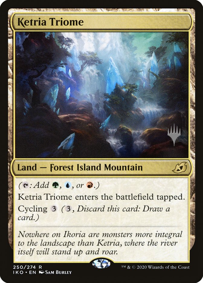 Ketria Triome (Promo Pack) [Ikoria: Lair of Behemoths Promos] | Exor Games Dartmouth