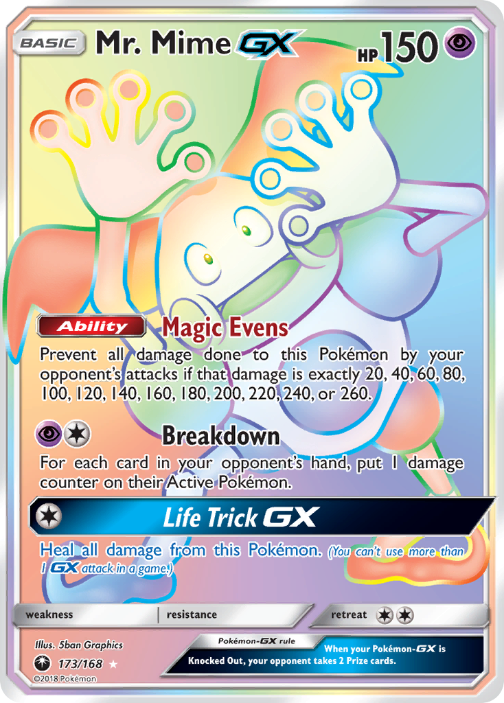 Mr. Mime GX (173/168) [Sun & Moon: Celestial Storm] | Exor Games Dartmouth