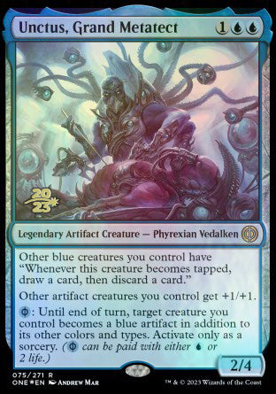 Unctus, Grand Metatect [Phyrexia: All Will Be One Prerelease Promos] | Exor Games Dartmouth