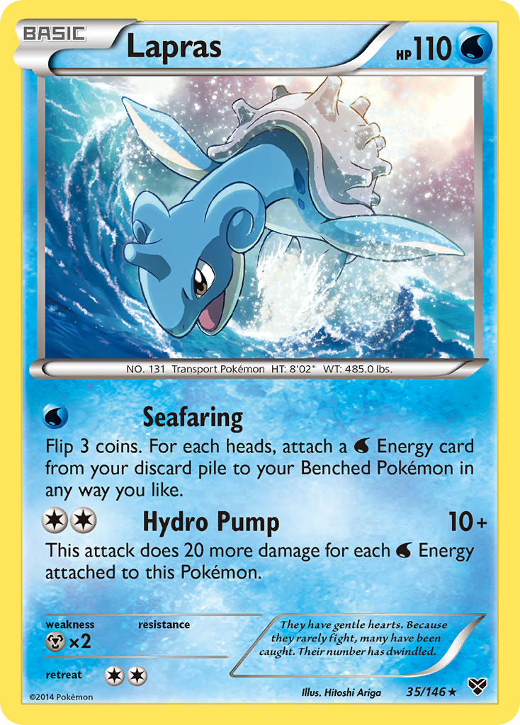 Lapras (35/146) [XY: Base Set] | Exor Games Dartmouth