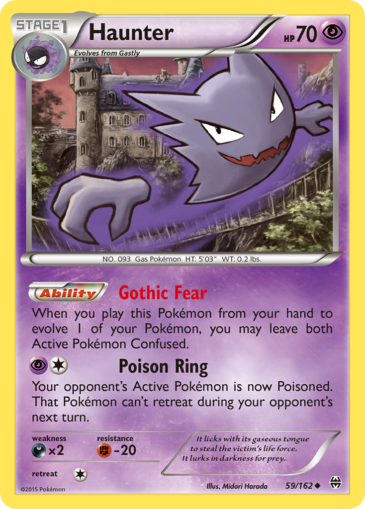 Haunter (59/162) [XY: BREAKthrough] | Exor Games Dartmouth