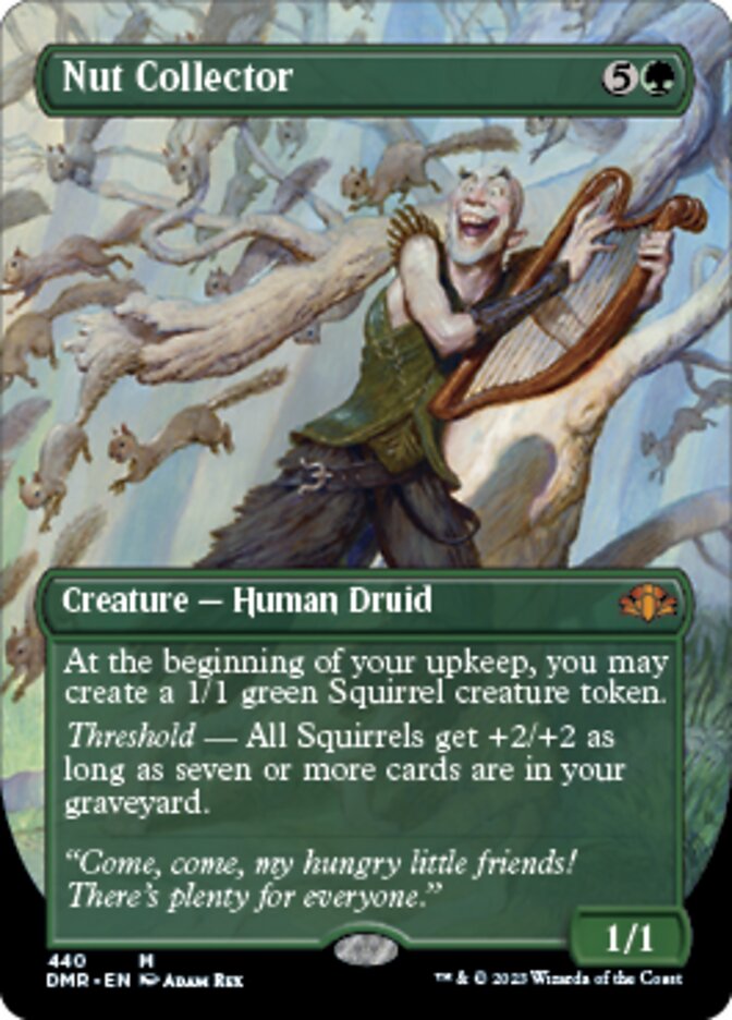 Nut Collector (Borderless Alternate Art) [Dominaria Remastered] | Exor Games Dartmouth