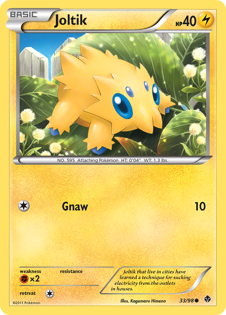 Joltik (33/98) [Black & White: Emerging Powers] | Exor Games Dartmouth