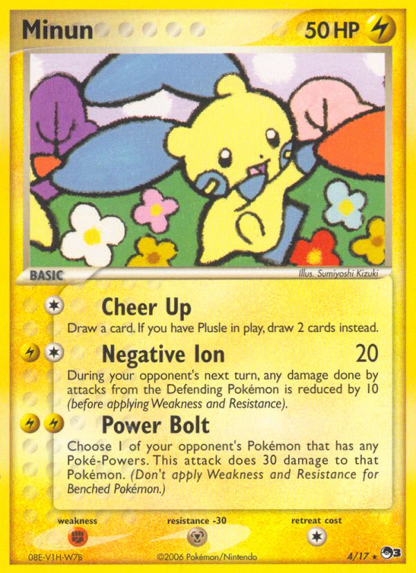 Minun (4/17) [POP Series 3] | Exor Games Dartmouth