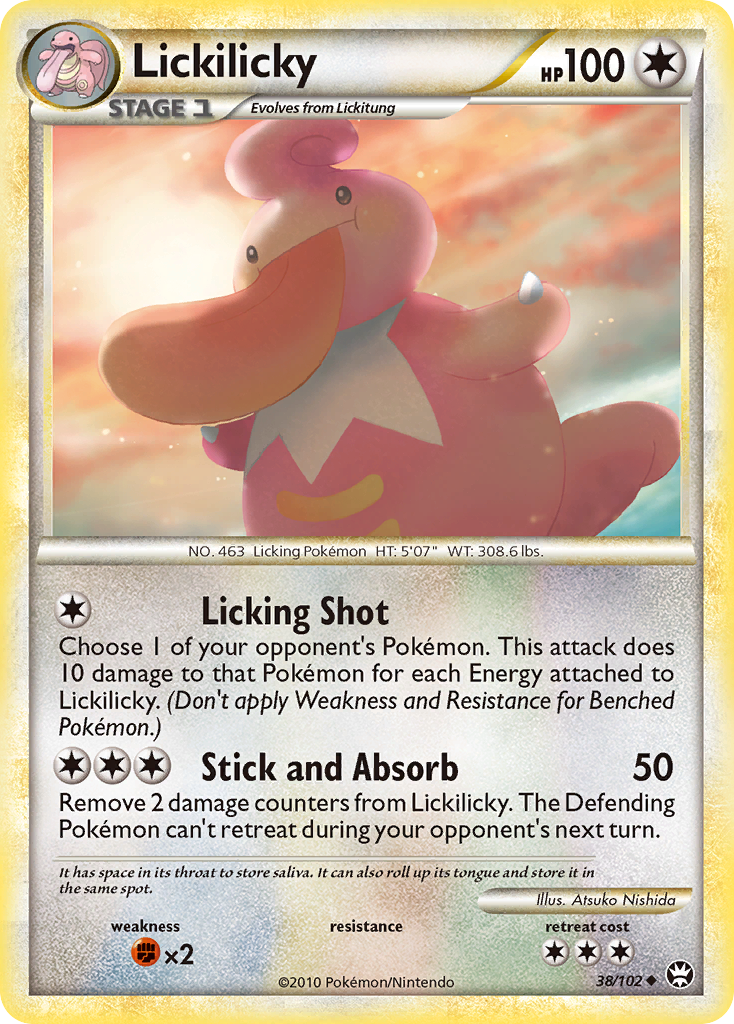 Lickilicky (38/102) [HeartGold & SoulSilver: Triumphant] | Exor Games Dartmouth