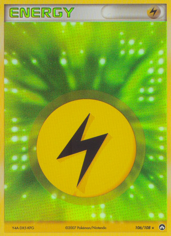 Lightning Energy (106/108) [EX: Power Keepers] | Exor Games Dartmouth