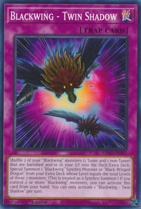 Blackwing - Twin Shadow [MP23-EN207] Common | Exor Games Dartmouth