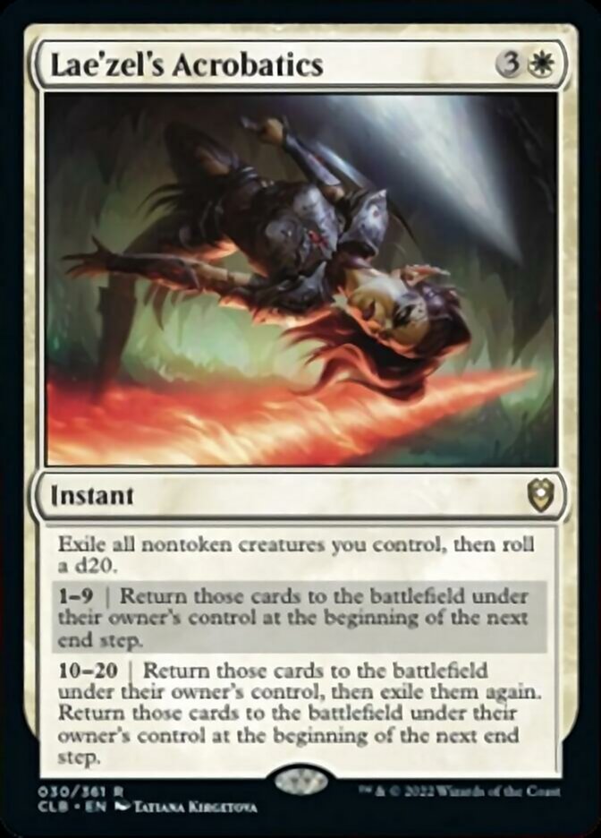 Lae'zel's Acrobatics [Commander Legends: Battle for Baldur's Gate] | Exor Games Dartmouth