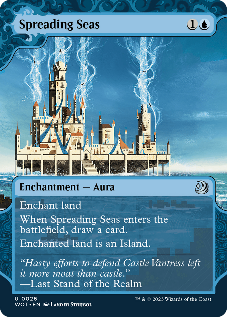 Spreading Seas [Wilds of Eldraine: Enchanting Tales] | Exor Games Dartmouth