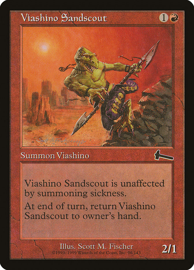 Viashino Sandscout [Urza's Legacy] | Exor Games Dartmouth