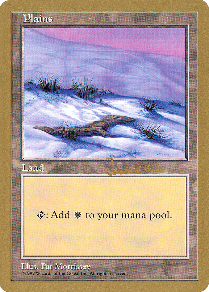 Plains (jk430) (Janosch Kuhn) [World Championship Decks 1997] | Exor Games Dartmouth