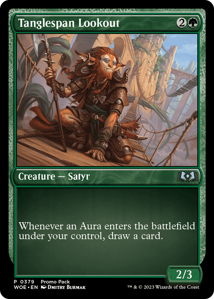 Tanglespan Lookout (Promo Pack) [Wilds of Eldraine Promos] | Exor Games Dartmouth
