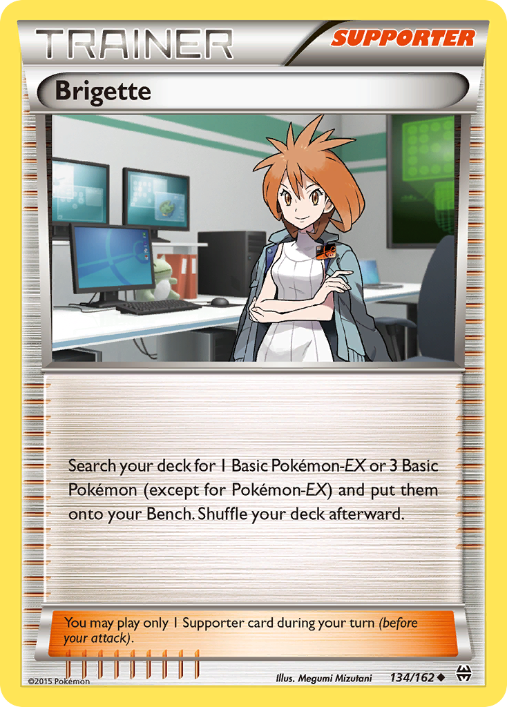 Brigette (134/162) [XY: BREAKthrough] | Exor Games Dartmouth