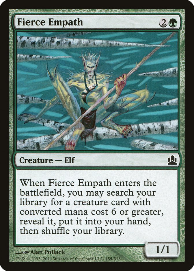 Fierce Empath [Commander 2011] | Exor Games Dartmouth