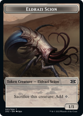 Drake // Eldrazi Scion Double-sided Token [Double Masters 2022 Tokens] | Exor Games Dartmouth