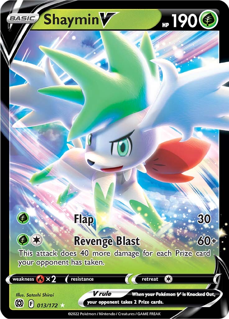 Shaymin V (013/172) [Sword & Shield: Brilliant Stars] | Exor Games Dartmouth