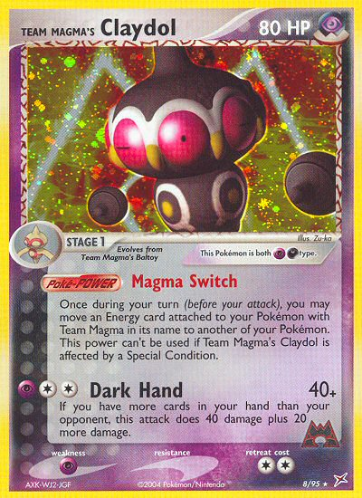 Team Magma's Claydol (8/95) [EX: Team Magma vs Team Aqua] | Exor Games Dartmouth