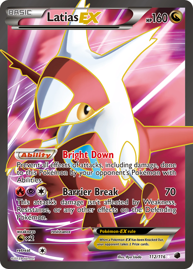 Latias EX (112/116) [Black & White: Plasma Freeze] | Exor Games Dartmouth