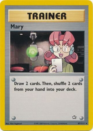 Mary (87/111) [Neo Genesis Unlimited] | Exor Games Dartmouth