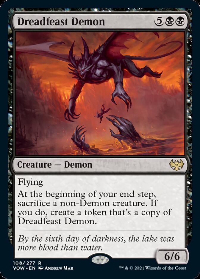 Dreadfeast Demon [Innistrad: Crimson Vow] | Exor Games Dartmouth