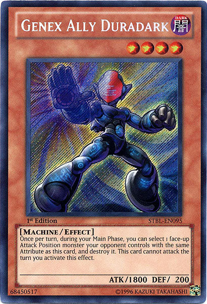Genex Ally Duradark [STBL-EN095] Secret Rare | Exor Games Dartmouth