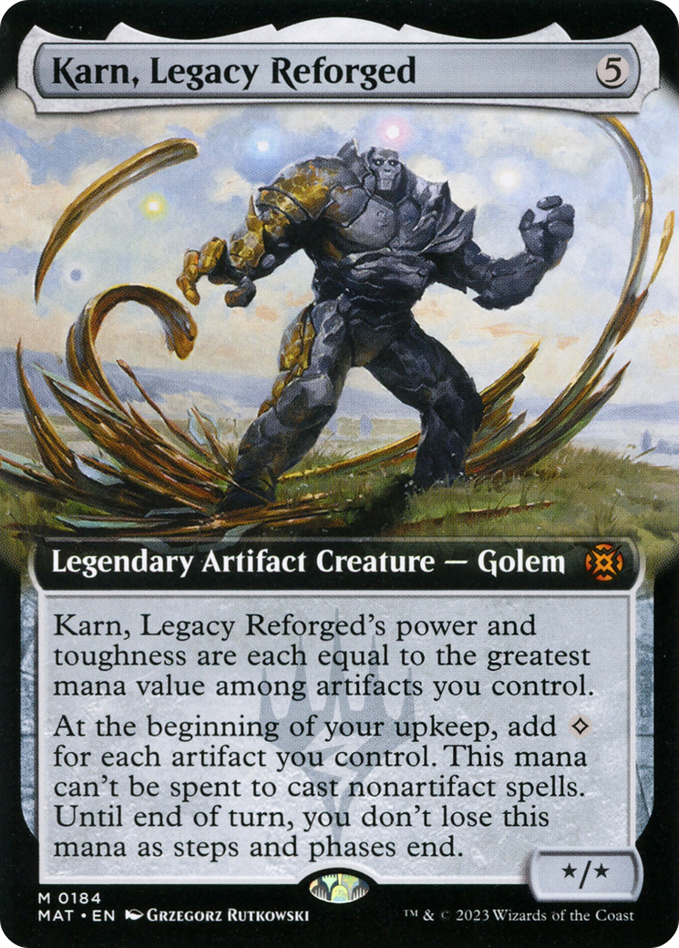 Karn, Legacy Reforged (Extended Art) [March of the Machine: The Aftermath] | Exor Games Dartmouth