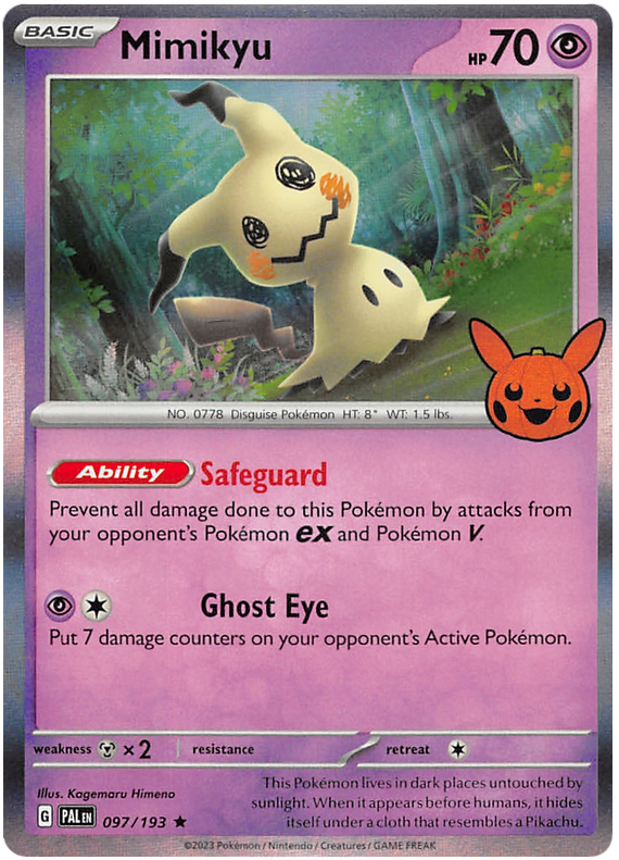 Mimikyu (097/193) [Trick or Trade 2023] | Exor Games Dartmouth