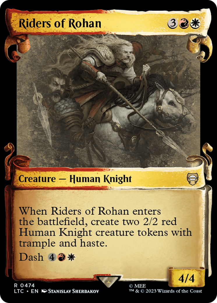 Riders of Rohan [The Lord of the Rings: Tales of Middle-Earth Commander Showcase Scrolls] | Exor Games Dartmouth