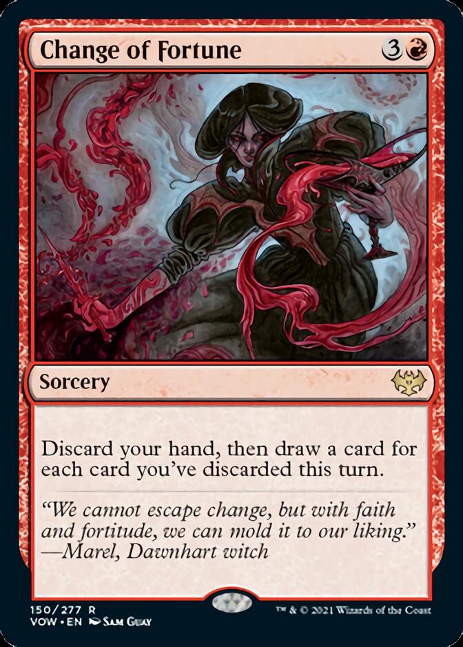 Change of Fortune [Innistrad: Crimson Vow] | Exor Games Dartmouth