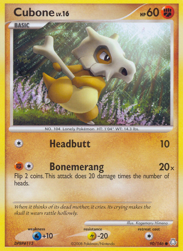 Cubone (90/146) [Diamond & Pearl: Legends Awakened] | Exor Games Dartmouth